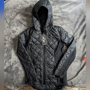 Skechers Ladies black puffer Jacket Size Small